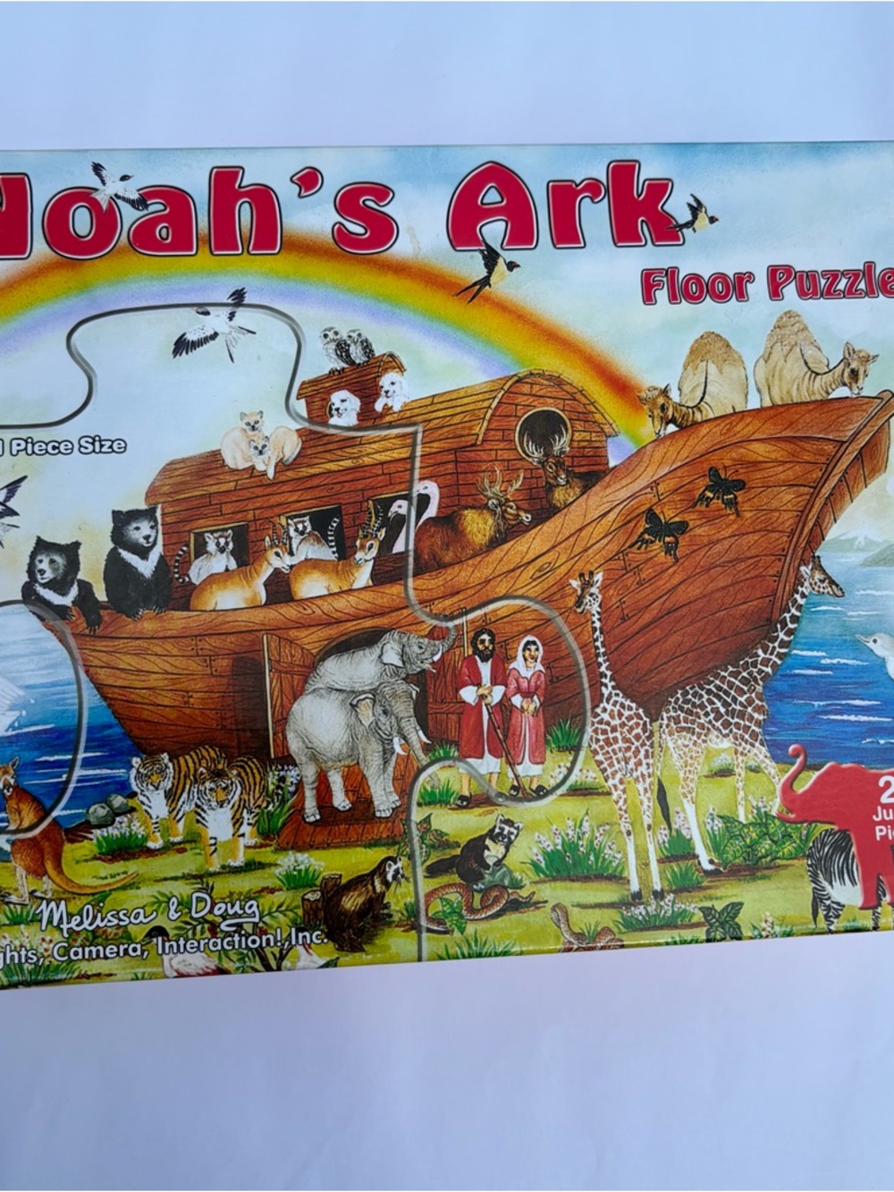 Melissa & Doug Red Puzzle Box Artwork